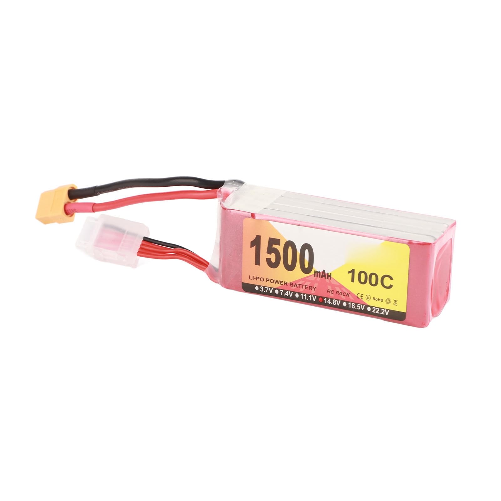 Batteria RC Lipo 1500mAh 100C 4S Ad Alta Potenza