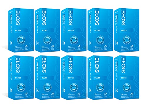 Image of Skore Blue Condoms - 100 Count