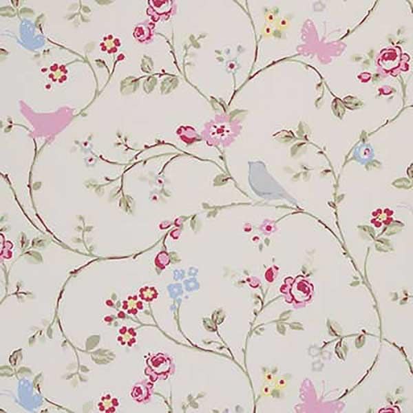 Jolee... Fabrics: Animal Pattern Oilcloth Wipe Clean Table Cloth - Table Cloth Wipe Clean - Oilcloth Table Protector - Durable Easy Maintenance (Grey Bird Trail, Rectangle 132cm x 400cm)