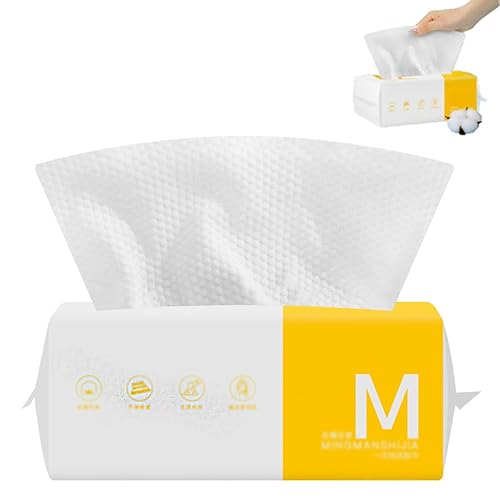 Toalla de limpieza diaria súper absorbente, toalla de limpieza diaria súper absorbente, toallas faciales desechables para secar la cara, toallas