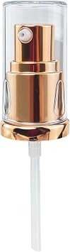 BlingKingdom 1 PCS Replacement Foundation Pump Compatible with Estee Lauder Double Wear Pumps for Foundation Bottle Gold