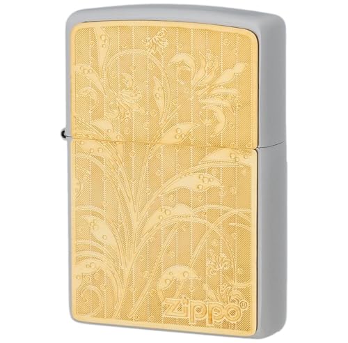 Encendedor Zippo con diseño Arabesque, dorado, metal