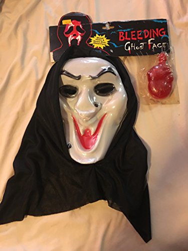 Scream Mask Dripping Blood