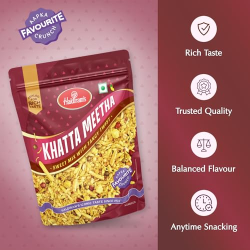 Image of Haldiram's Nagpur Khatta Meetha, 220g /200g(Weight may vary)