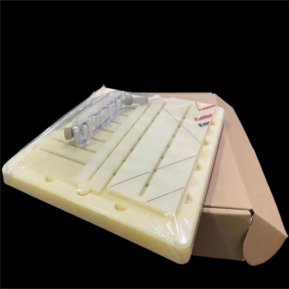 Coupe-Plaque CCM Précision pour Chromatographie avec 3 Gabarits de Découpe