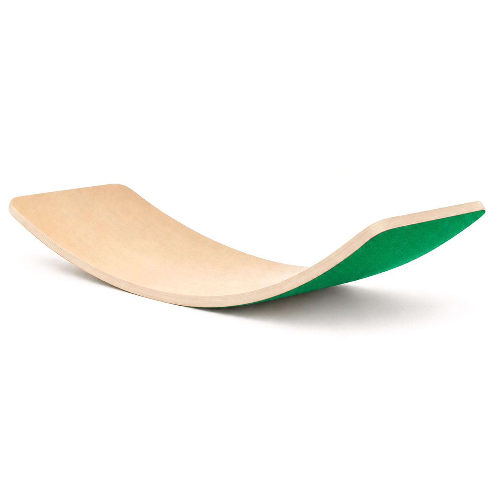 Balance Board Kinder aus Holz in Naturfarbe, Wackelbrett und Schaukelbrett, Balancebrett als Wippe für Kinder und Erwachsene bis 200 kg, für Motorik, Gleichgewicht, Balancierbrett