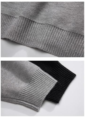 Men's Ripped Fringe Sweater Vintage Fringe Knit Sweater Round Neck Pullover3