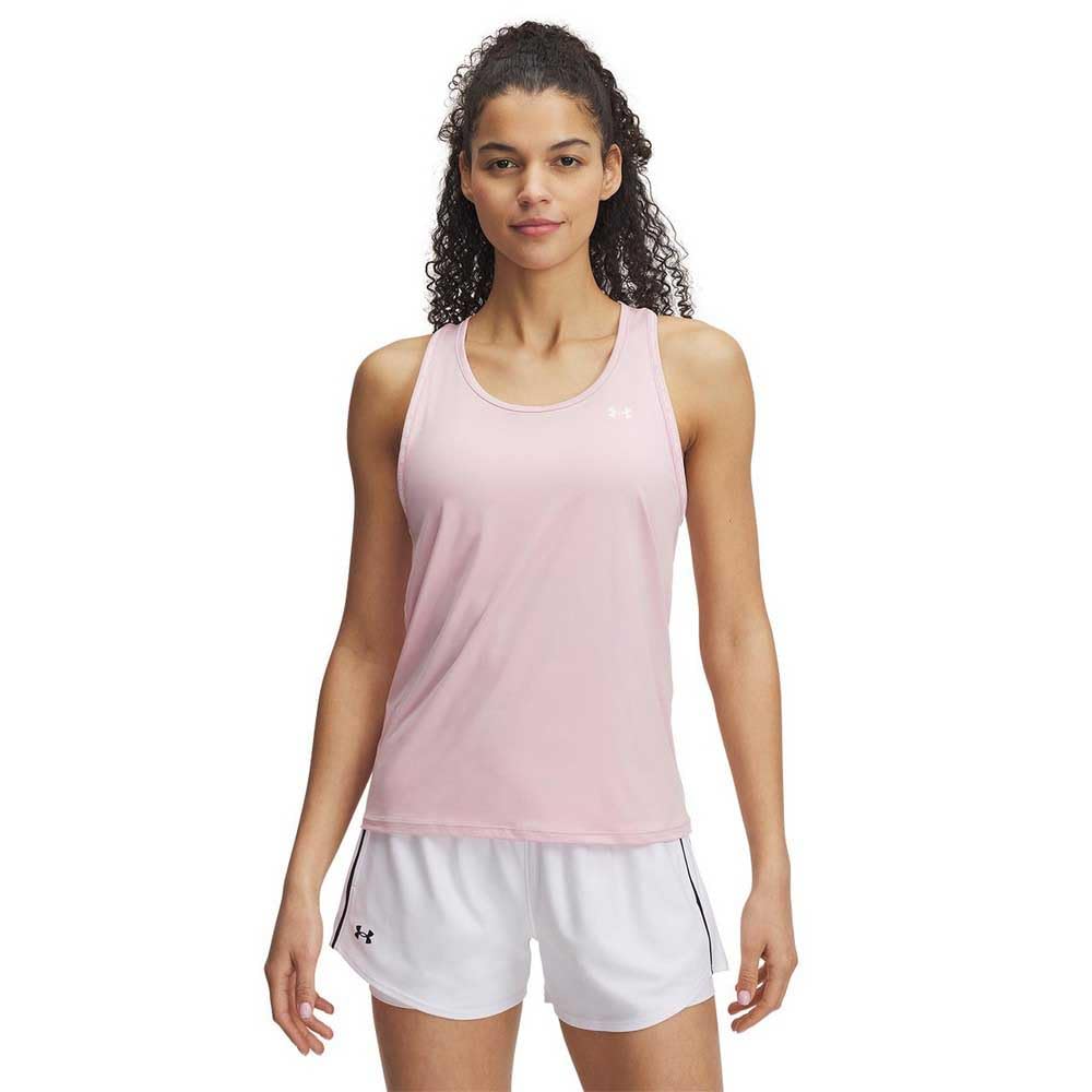 Under Armour Tech Knockout Tank Vest Women's, (647) Prime Pink / / White, M