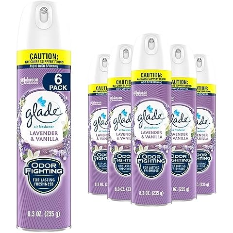 Glade Lavender & Vanilla Air Freshener Spray Cover