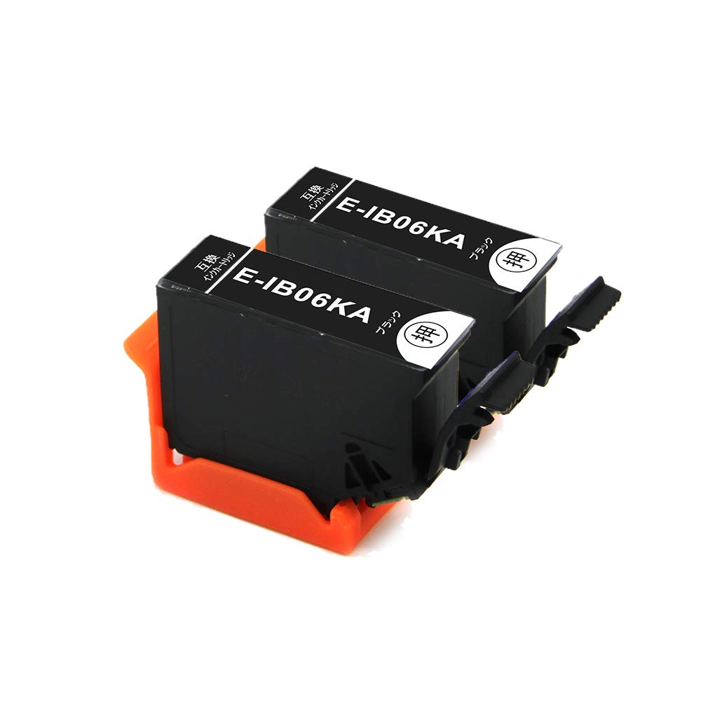 Amazon.co.jp: J-ECO製 IB06KA ブラック 染料 お得な2本セット
