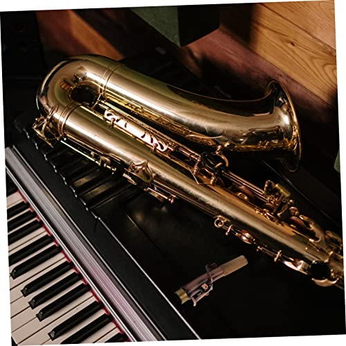 Vaguelly 2Pcs Sax Neck Collar Copper Saxophone Neck Saxophone Supplies Retro Sax Accessories Music Accessories Retro Saxophone Straight Necks Vintage Saxophone Straight Necks Bent Neck #TOP3