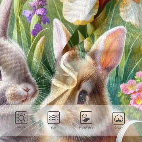 Toddler Panties, Cute Rabbit Butterfly Flower Girls Cotton Underwear, 2–8 Years3