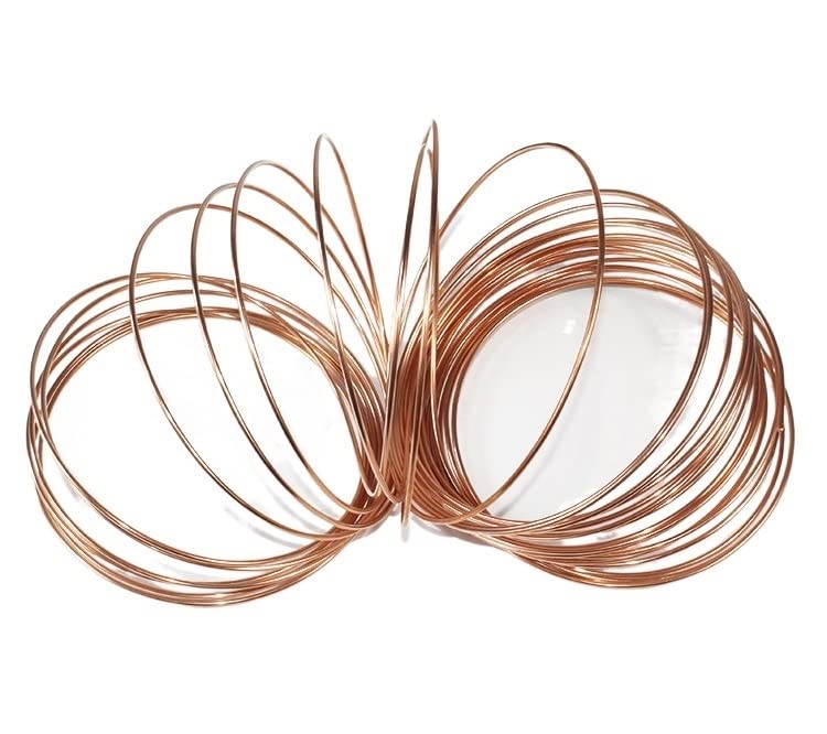 10 m cienka rura miedziana rura klimatyzacja lodówka rura miedziana miękka rura 99,9% t2 miedź DIY chłodzenie (rozmiar: 3,5 x 0,5 mm 10 metrów)