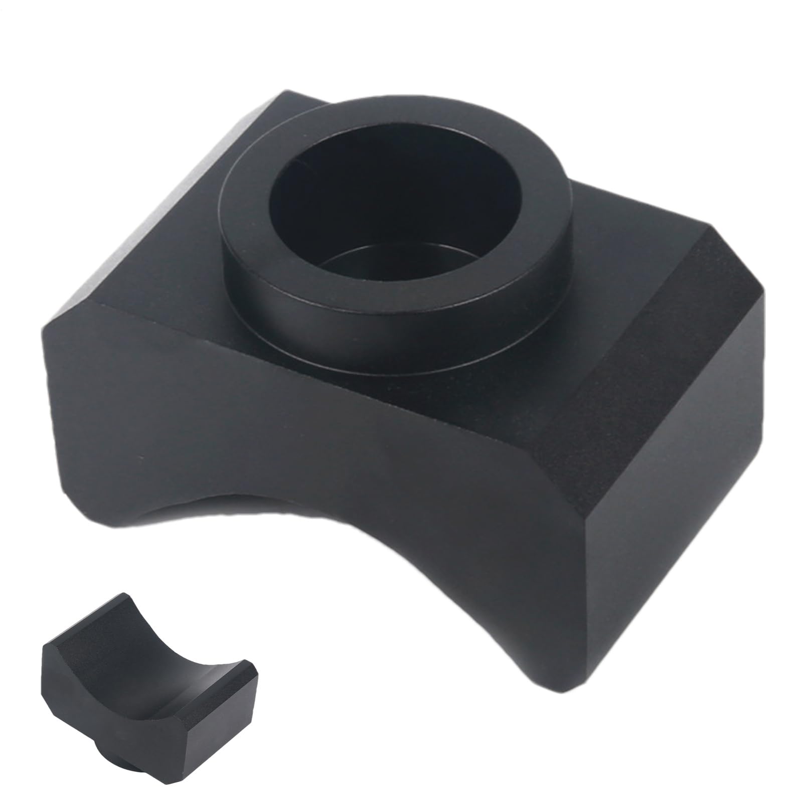 Hydrauliczne siodełko do podnoszenia osi, siodło adaptera podnośnika osi podnośnika | Solidny, aluminiowy podłogowy adapter do podnośnika butelki, hydrauliczny