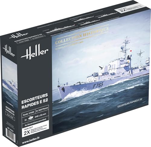 Maquette Platz HE81094 France Le Normand E52 : le kit plastique idéal pour expo navale 1/400