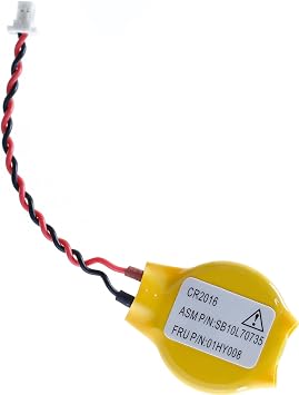 LeFix CMOS Battery,RTC Battery CR2016 Compatible with Thinkpad X1 Carbon Gen 2,3,4,5,6| X1 Yoga Gen1,2,3|X1 Extreme Gen 1,2,3,4,5|X280,X390 Yoga,X13 Yoga Gen 1,2,3,X13 Gen 1