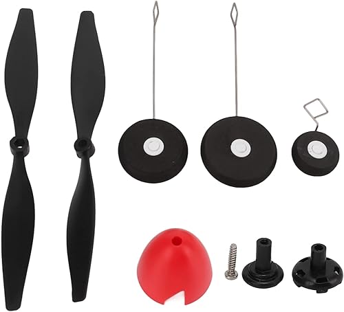 Dilwe Juego de hélice de tren de aterrizaje, juego de hélice de tren de aterrizaje RC compatible con Wltoys XK A220 Control remoto avión de ala fija disponible en Yaxa Colombia