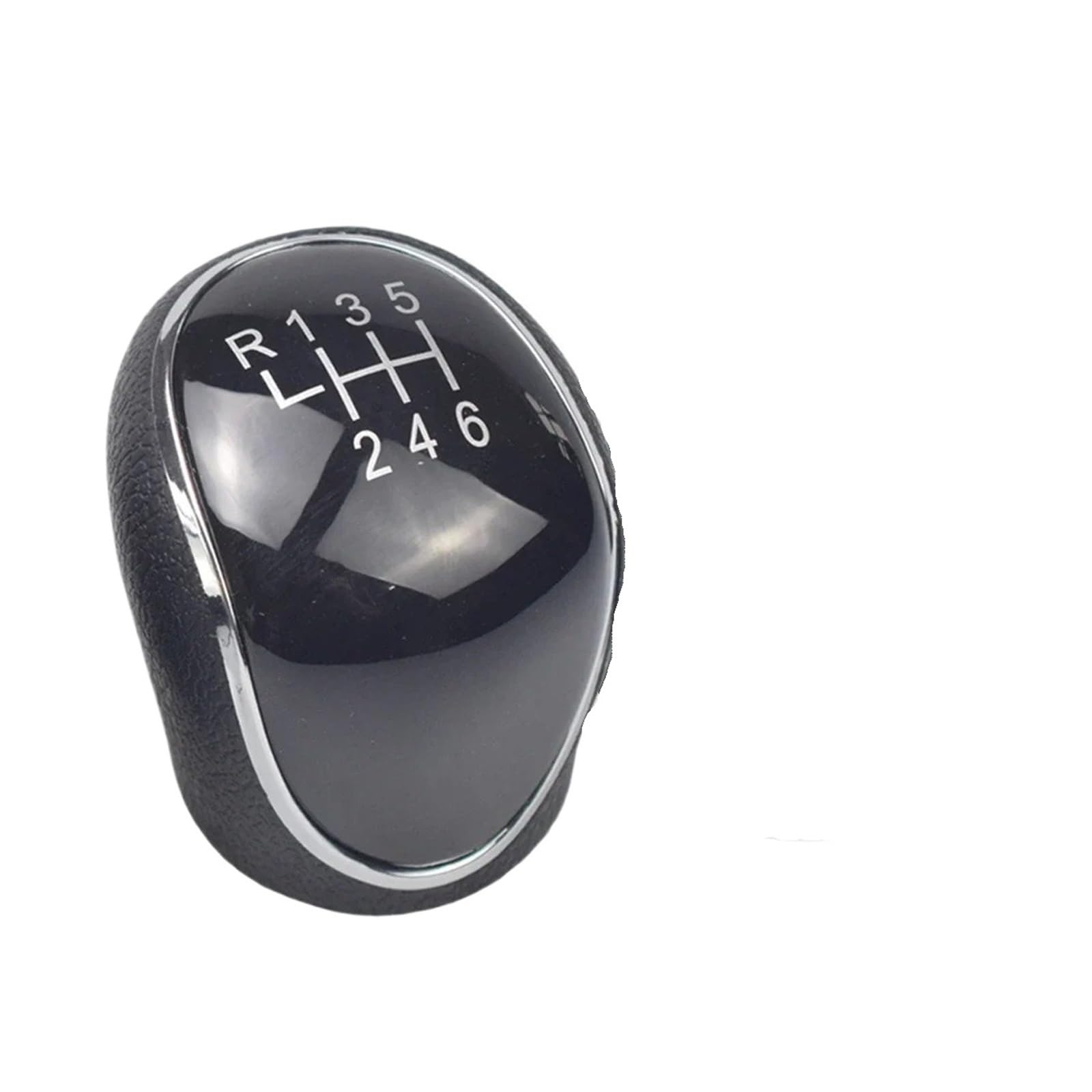 SAUANMNKTP Gearshift Knob for Hyundai for IX35 2012-2016 Manual 6 Speed Gear Shift Knob Lever Shifter(Black)