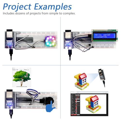 Freenove Ultimate Starter Kit para ESP32-S3 con cámara y tutorial 4