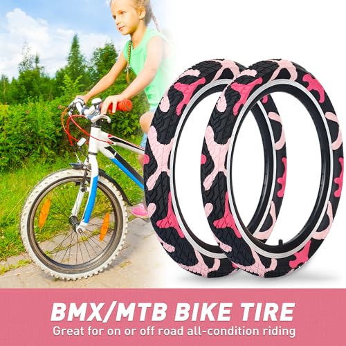 MEGHNA BMX Bike Tire 20 x 2.35 inch 60-406 Tire Foldable