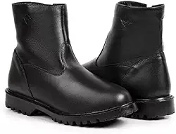 Bota Masculina de Inverno em Couro Forrada com Lã Imperméavel - Quebec