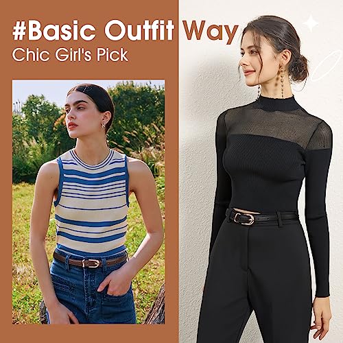 JASGOOD 2 Pack Womens Skinny Leather Belt Ladies Thin Faux Leather Belt with Gold/Silver Buckle for Jeans Dress Pants3