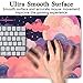 Cute Desk Mat Kawaii Clouds Pink Purple Desk Pad Anime XXL Large Mouse Pad Big Full Desk Gaming Mousepad Laptop Computer Keyboard Mouse Mat 31.5''X 15.7'' Cute Desk Decor Accessories