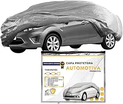 Capa Protetora Auto Shield - Impermeável, Resistente e Reflexiva, Cobertura Completa para Carros, Pickups e Vans (G)