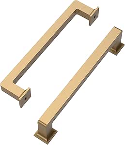 10 Pack 5 Inch(128mm) Champagne Bronze Cabinet Pulls
