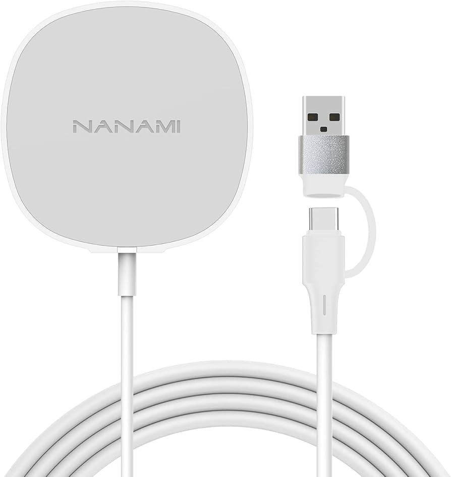 Amazon.co.jp: NANAMI MagSafe充電器 マグネット式 ワイヤレス充電器