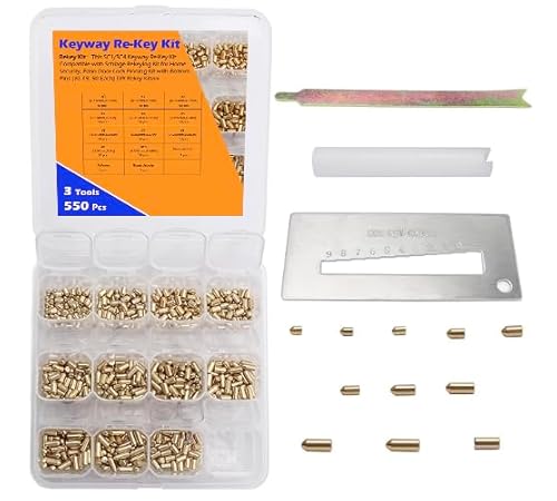 EAORBD SC1/SC4 Keyway Re-Key Kit Compatible with Schlage Rekeying Kit