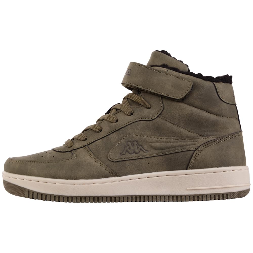 Kappa Código de Estilo: 242799 Bash Mid Fur, Zapatillas Unisex Adulto, Color Negro, 46 EU