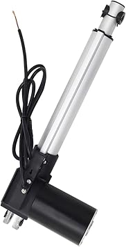 Linear Actuator 12V 24V DC Stroke 50mm 100mm 150mm 200mm 250mm 300mm 350mm 400mm 500mm 600mm Heavy Duty Electric Linear Actuators Motor for Recliner Medical Device  Size 12V-200mm-10mm/s-4000N