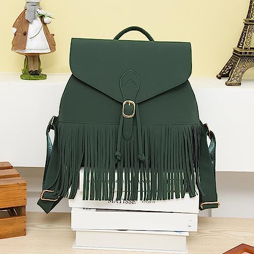 Sac à dos universitaire pour femmes grand sac d'école solide - 4