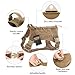 EXCELLENT ELITE SPANKER Tactical Dog Harness Military Service Dog Harness No-Pull Working Dog Vest Adjustable Training Vest Patrol Harness with Handle for Small Medium Large Dogs(Coyote Brown-M)