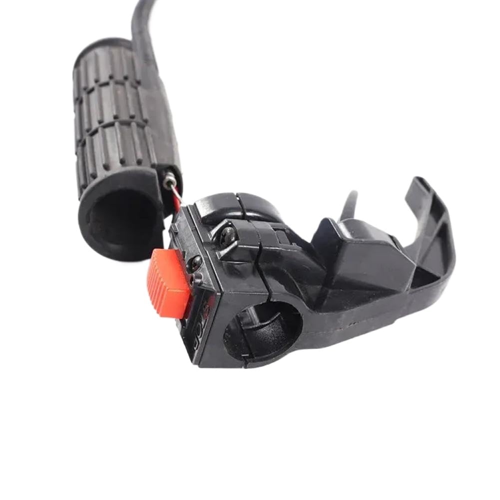Manija del Acelerador, gatillo de Encendido y Apagado, Interruptor de Apagado 48F 1E48F 63cc, Compatible con Taladro de Tierra, cortacésped, Herramientas de jardín