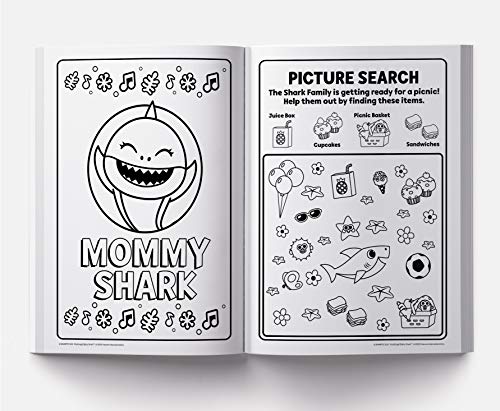 Image of Pinkfong Baby Shark - Ocean Music : Super Coloring and Activity Book