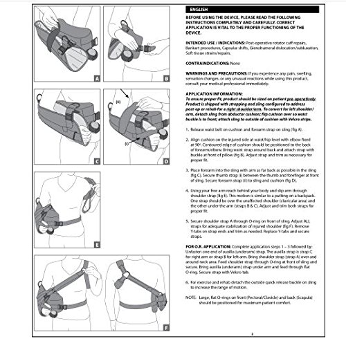 DonJoy UltraSling IV Shoulder Support Sling