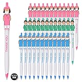 SIKAO Cute Nurse Pens'Thank You' Gifts for Nurses CNA Week Women Medical Assistant Accessories Healthcare Workers Nursing School Supplies (Mixed 36Pack)