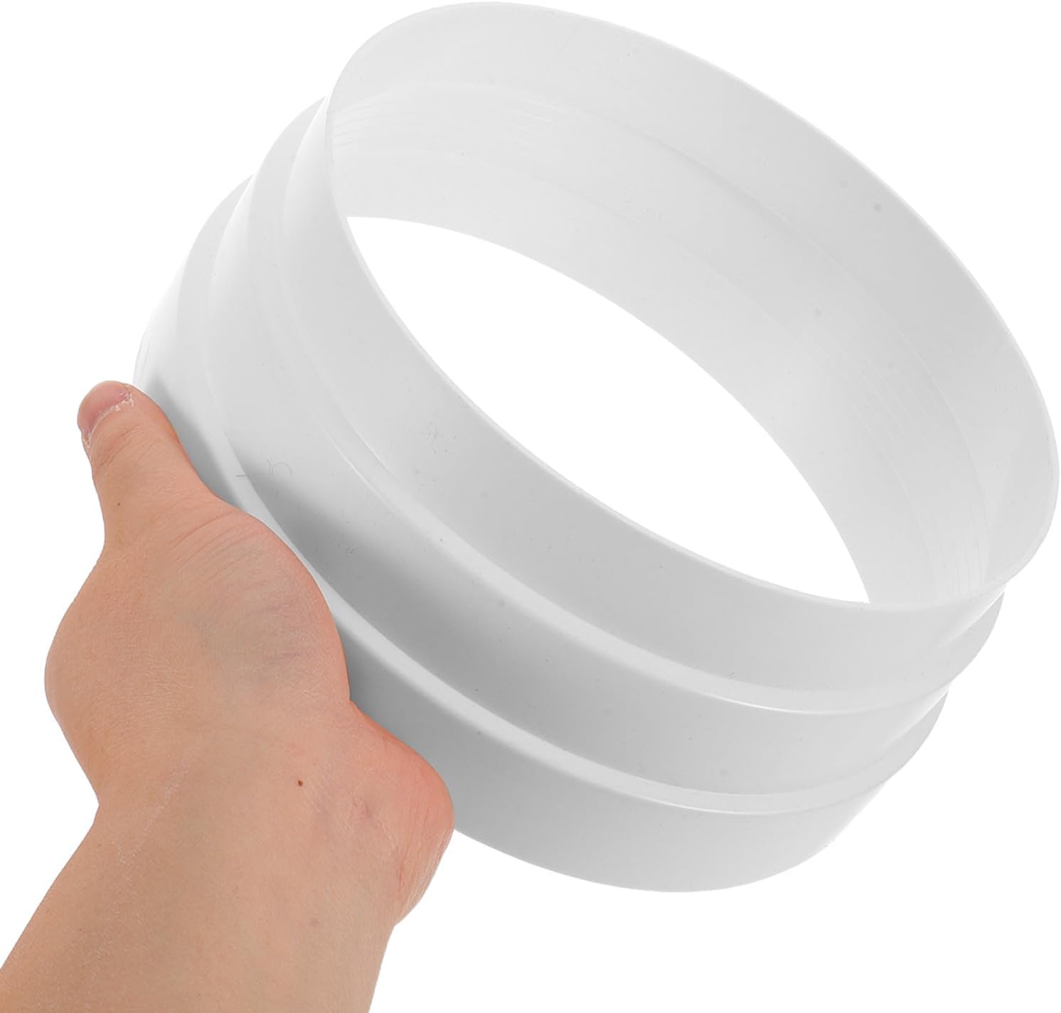 10pcs Plastic Duct Reducer: Ducting Reducer for Ventilation - Vent Pipe Size - 180-190-200 Blower Connector for HVAC Pipe System/Fan Dryer Vent