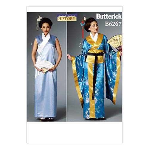 Butterick B6267E50 Women's Kimono Costume Sewing Pattern, Sizes 14-22