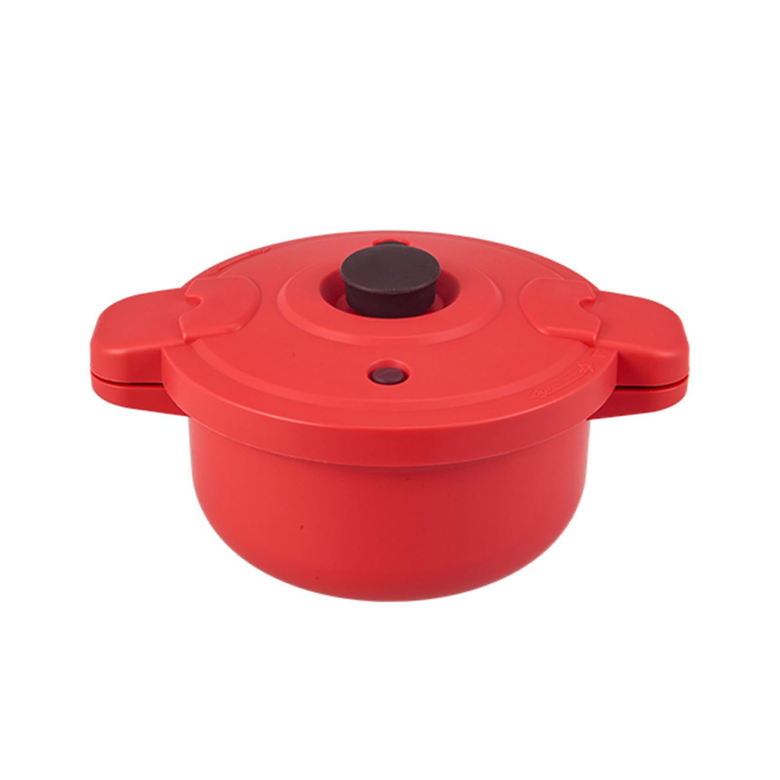 Olla a presión de microondas de silicona de 2,3 L, vaporizador para arroz, verduras, pasta - Olla expresa 27,5 x 14 cm, sin BPA, apta para lavavajillas - Accesorio de cocina rápida