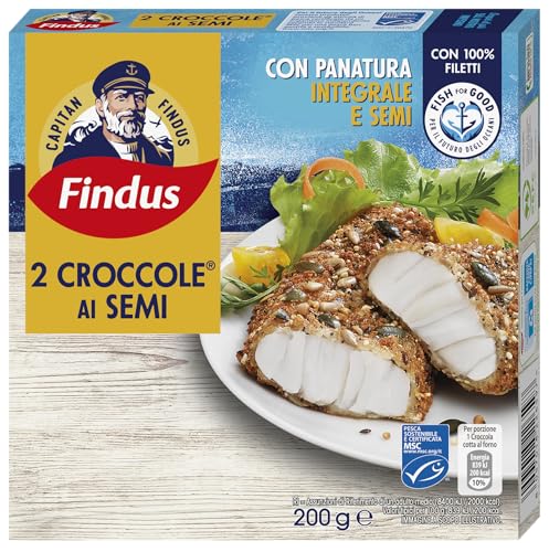 Capitan Findus, Croccole ai Semi, 2 pezzi, 200g (Surgelato)