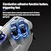 MAGIC BLOCK Mobile Gaming Controller with Hall Effect Joysticks, Multi-Platform Wireless Game Controller, 1500mAh, BT 5.2, Turbo/Macro, Dual Vibration (Black)