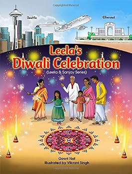 Paperback Leela's Diwali Celebration (Leela and Sanjay Series)(International Book Awards Finalist) Book