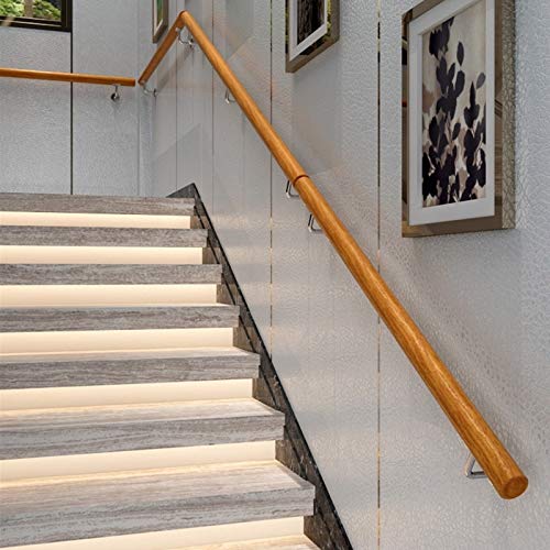 Rampe escalier bois kit complet pour sécuriser la maison des personnes âgées - 3