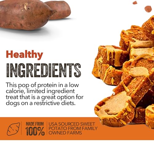 Gaines Household Farmstead Candy Potato Peanut Butter Topped Canine Bones All Pure Grain Free Canine Treats for All Ages  Breeds Nice for Coaching and Rewards Made in Usa 8 Ounce Bag  Cucciolini Doodles Gaines household farmstead candy potato peanut butter topped canine bones all pure grain free canine treats for all ages  breeds nice for coaching and rewards made in usa 8 ounce bag   cucciolini doodles