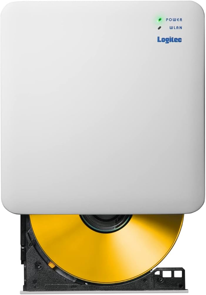 Amazon.co.jp: ロジテック CDドライブ スマホ用CD録音ドライブ Wi-Fi