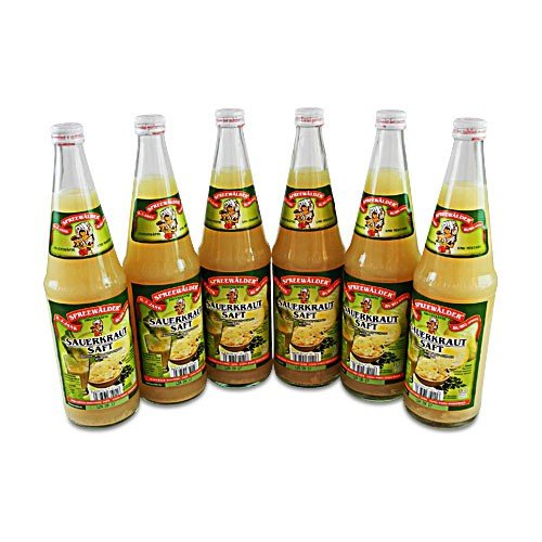 Spreewälder Sauerkrautsaft 6er Pack (6 Flaschen à 0.7 l) Cover