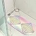 Produktbild Duschmatte 3D Geometrie Muster 35x70cm Badematte Mit Saugnäpfen Badematte PVC Badematte Anti-Rutsch (Muster 01)